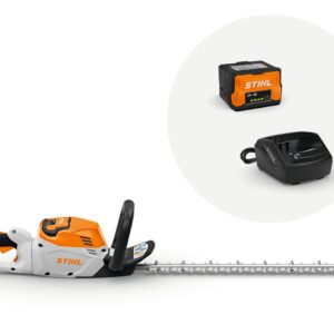 STIHL HSA 60 sövényvágó AK 10 akkumulátorral és AL 101 töltővel