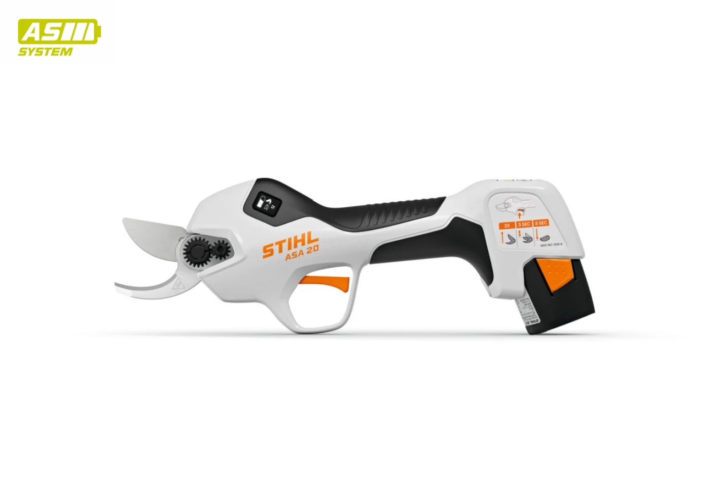 STIHL ASA 20 metszőolló akkumulátor és töltő nélkül