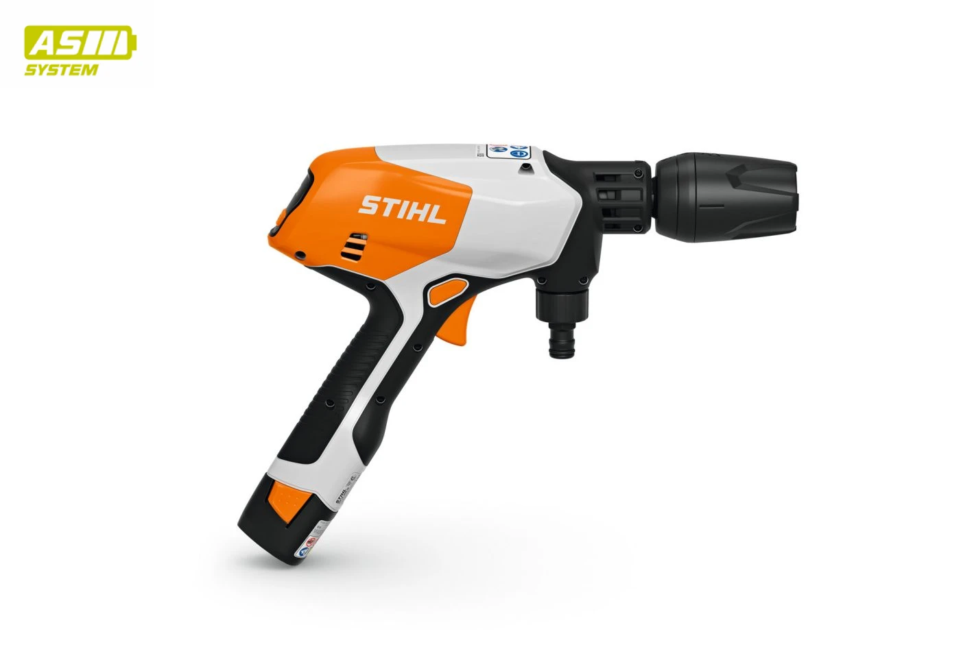 STIHL RCA 20 AS akkumulátoros nagynyomású mosó akkumulátor és töltő nélkül