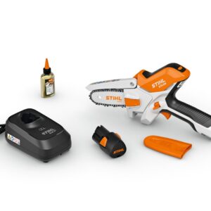 STIHL GTA 20 akkumulátoros ágvágó AS2 akkumulátorral és ALS 31 töltővel